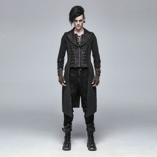 Stay Here Waistcoat Zwart