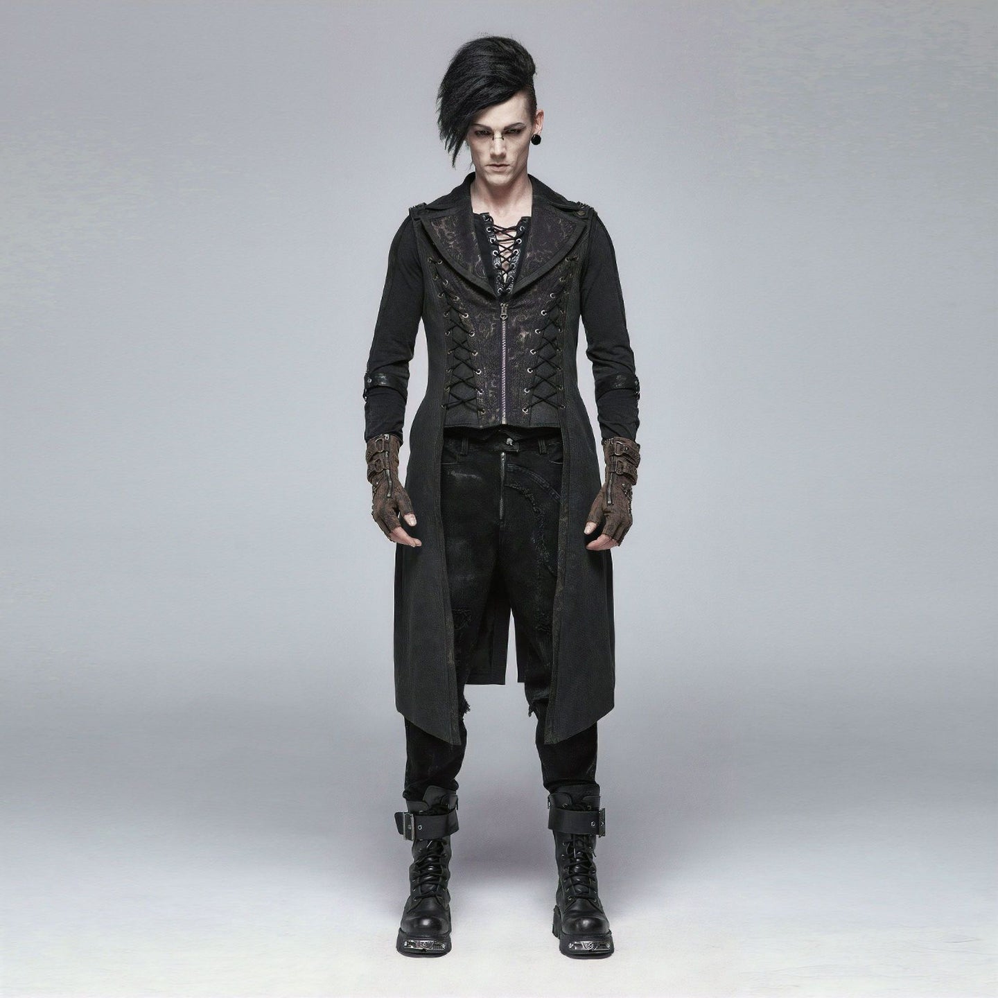 Stay Here Waistcoat Black