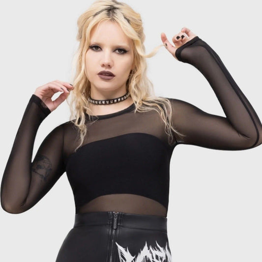 Killstar Byte Mesh Top