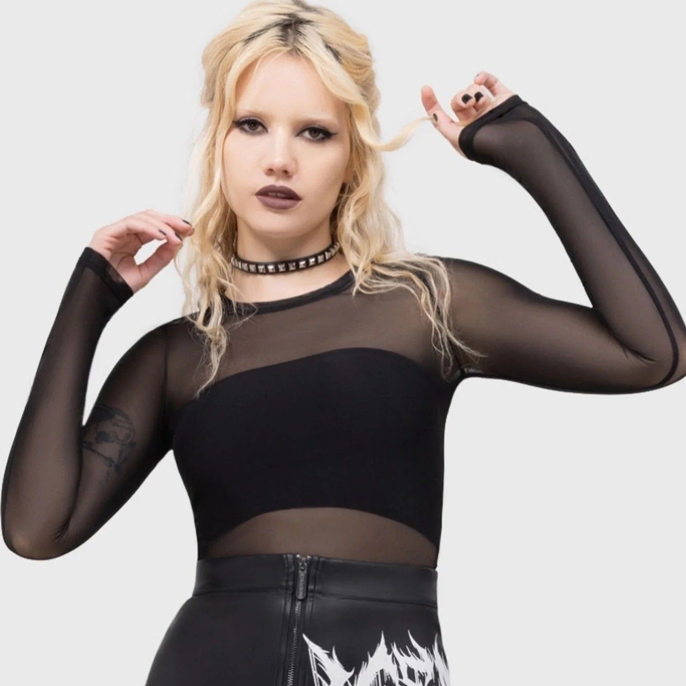 Killstar Byte Mesh Top