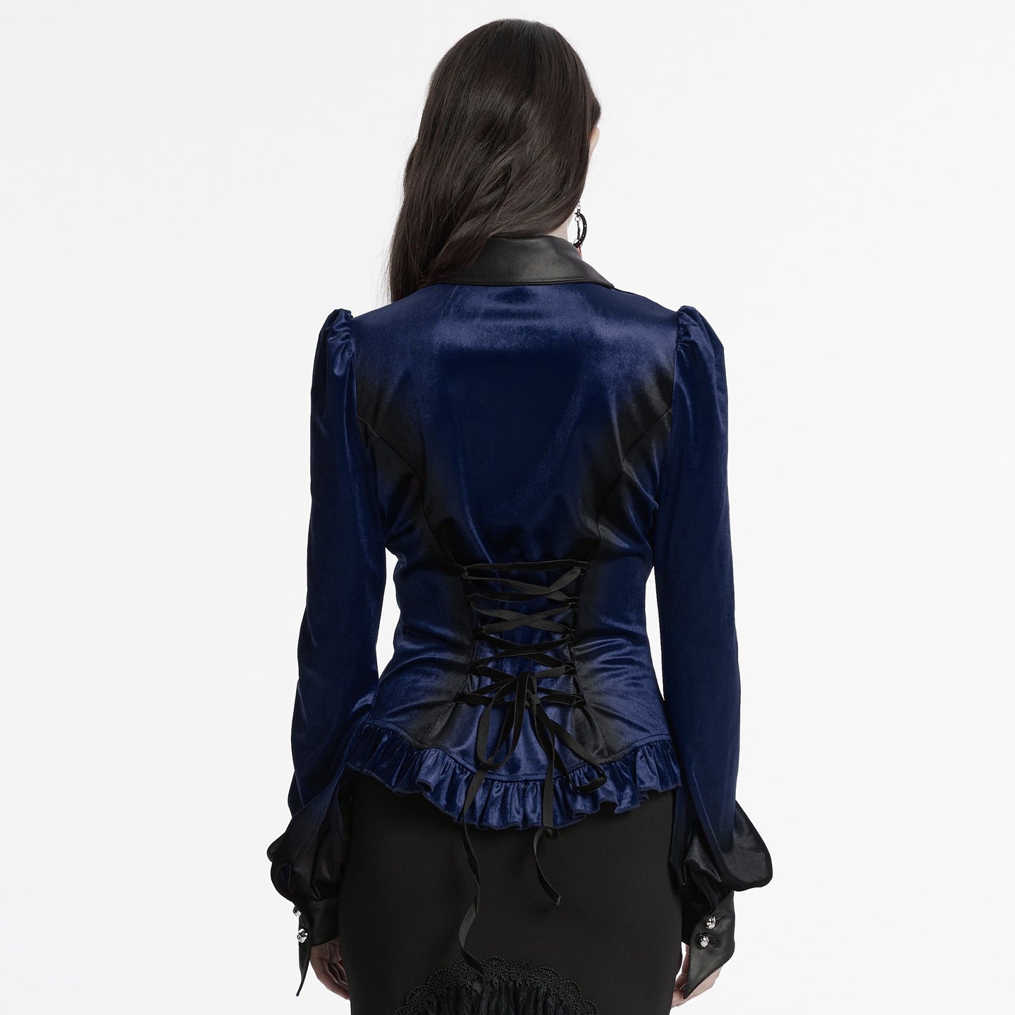 Expect Shirt Blauw - Zwart