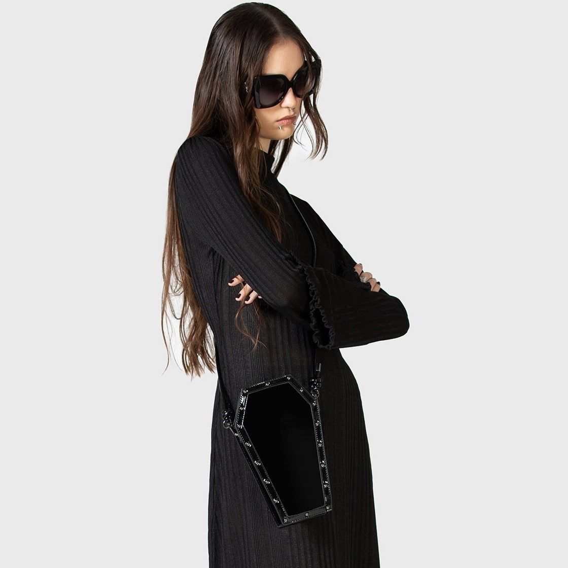 Unconfirmed Coffin Crossbody Tas