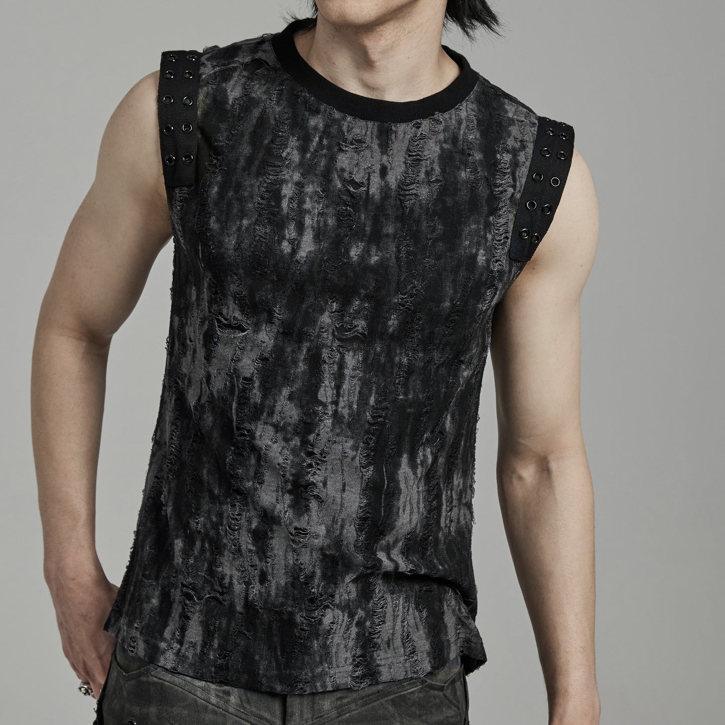 Pay The Price Top Black - Grey