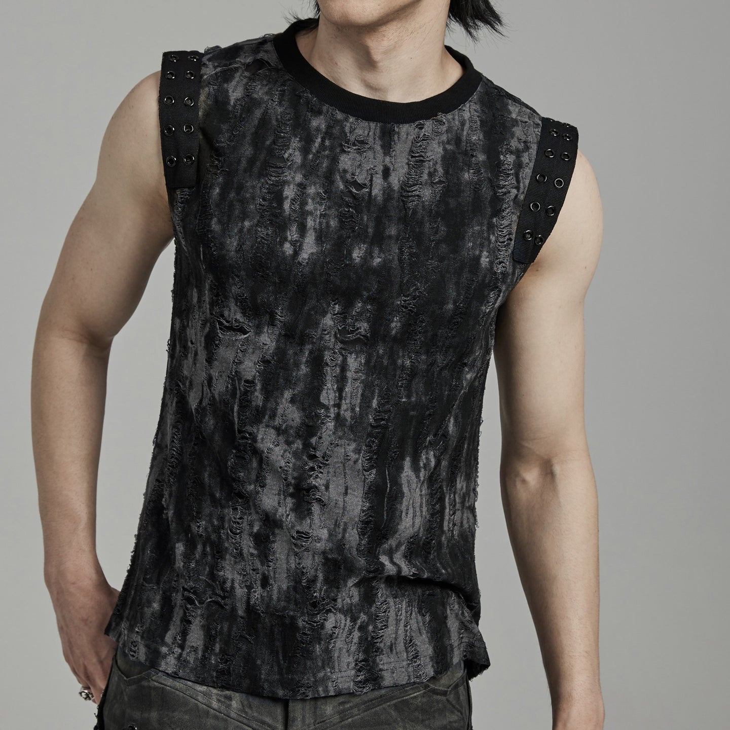 Pay The Price Top Black - Grey