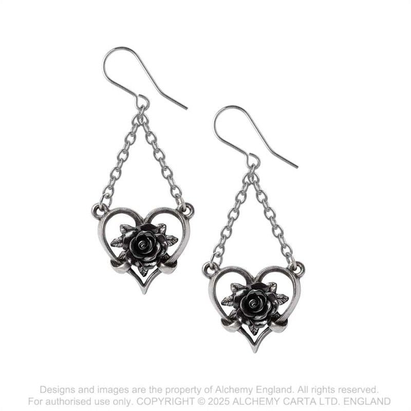 Heart of Blackness Oorbellen