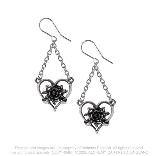 Heart of Blackness Oorbellen