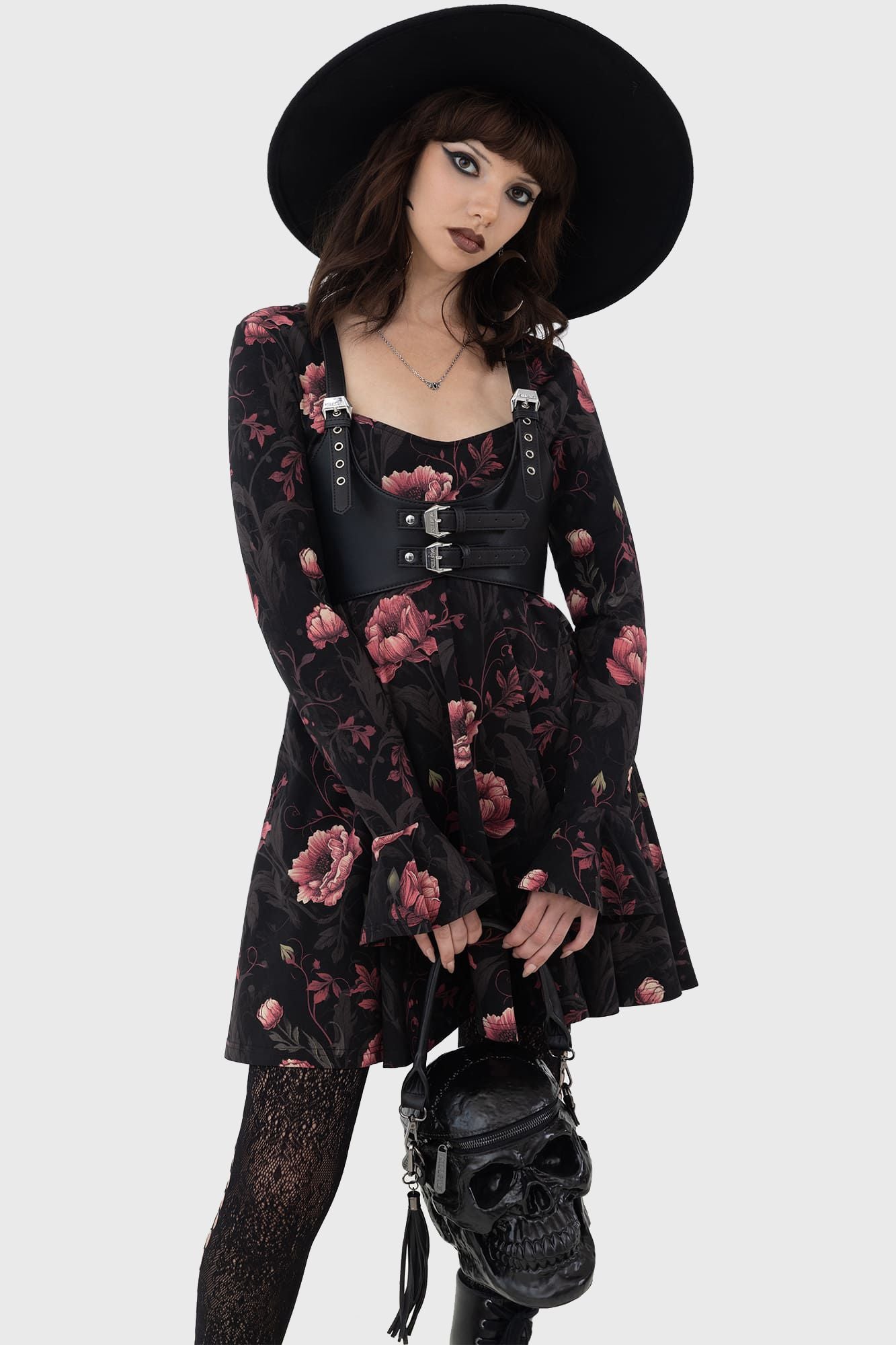 Killstar Cottage Chorus Skater Jurk