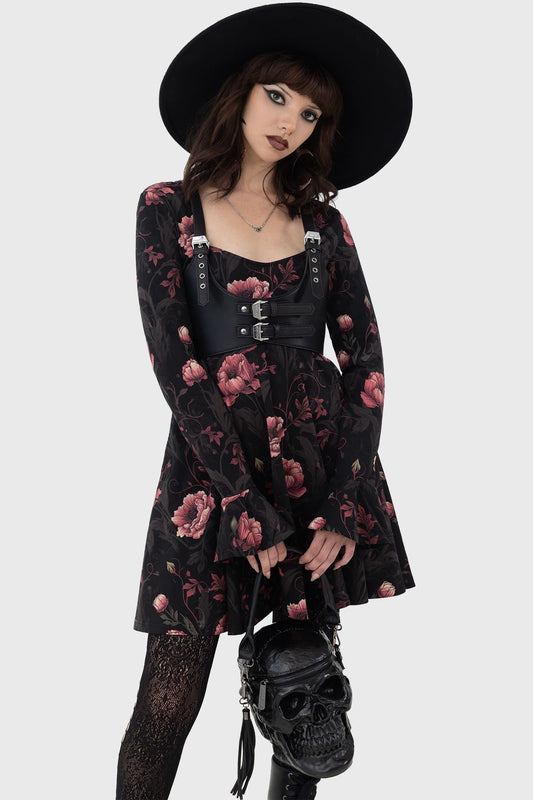 Killstar Cottage Chorus Skater Jurk