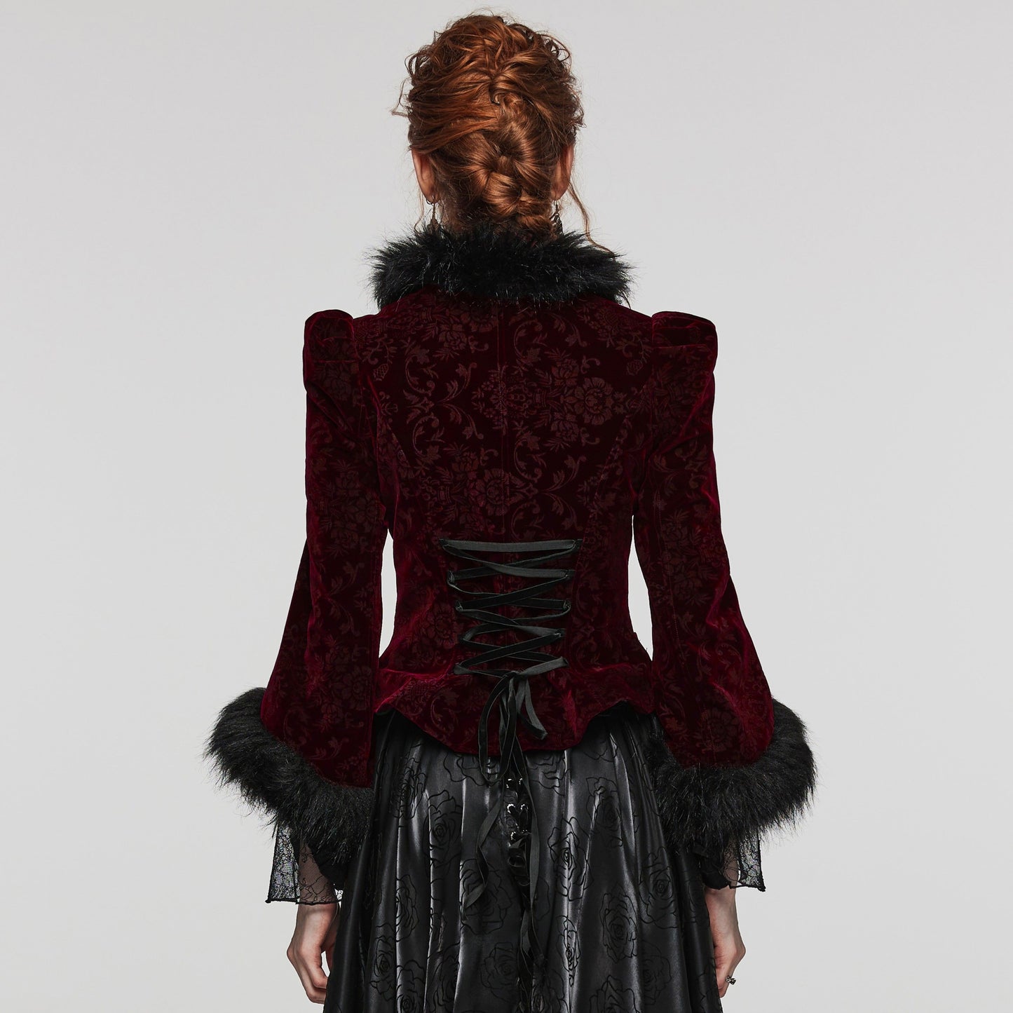 Wanting More Jacket Red - Black