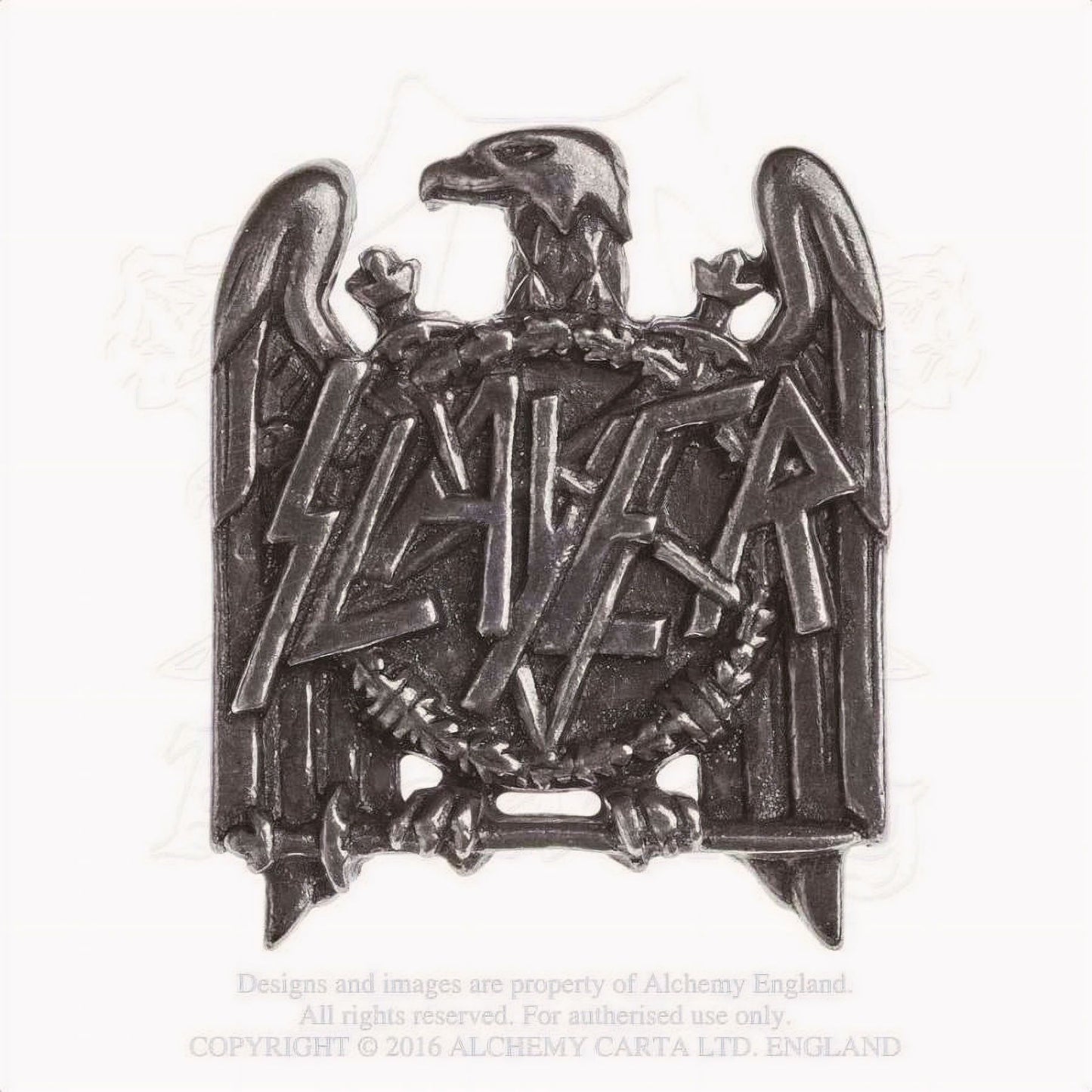 Slayer Eagle Logo Pin Badge