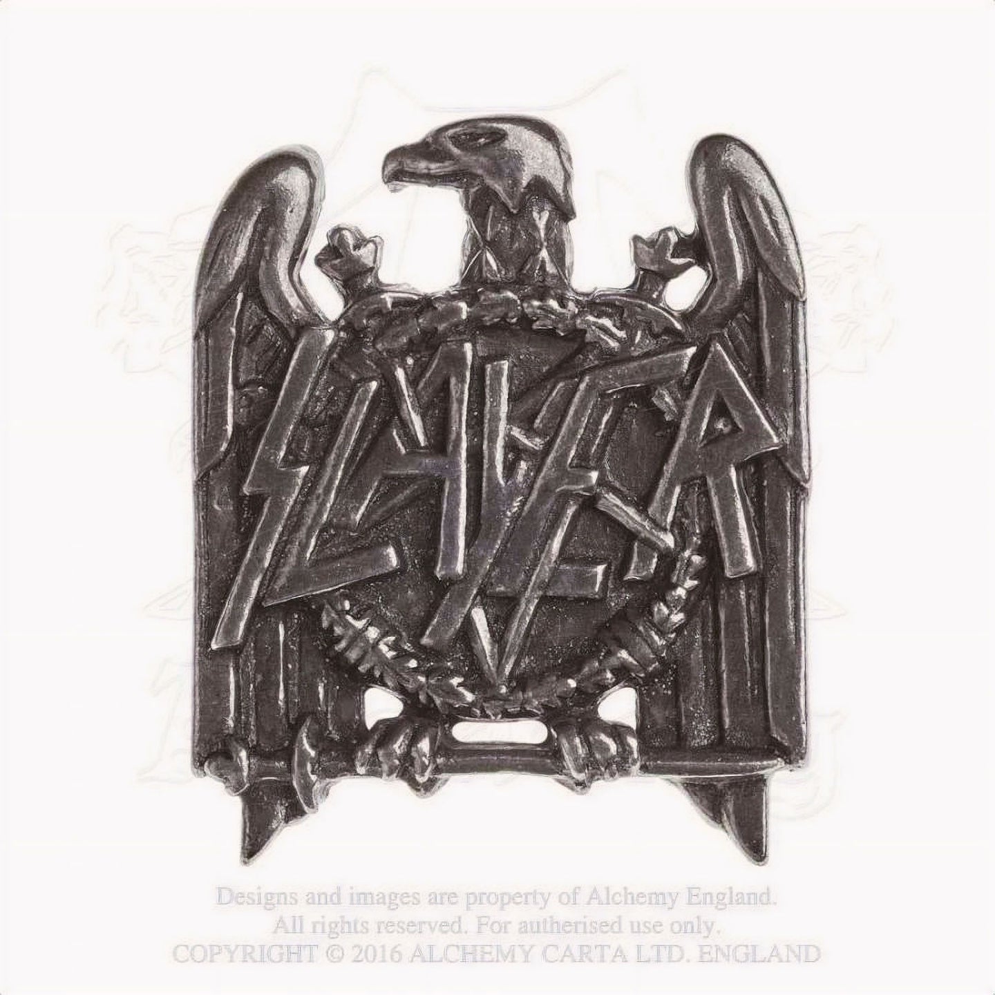 Slayer Eagle Logo Pin Badge