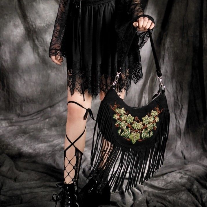 Tangled Vines Tassel Tas