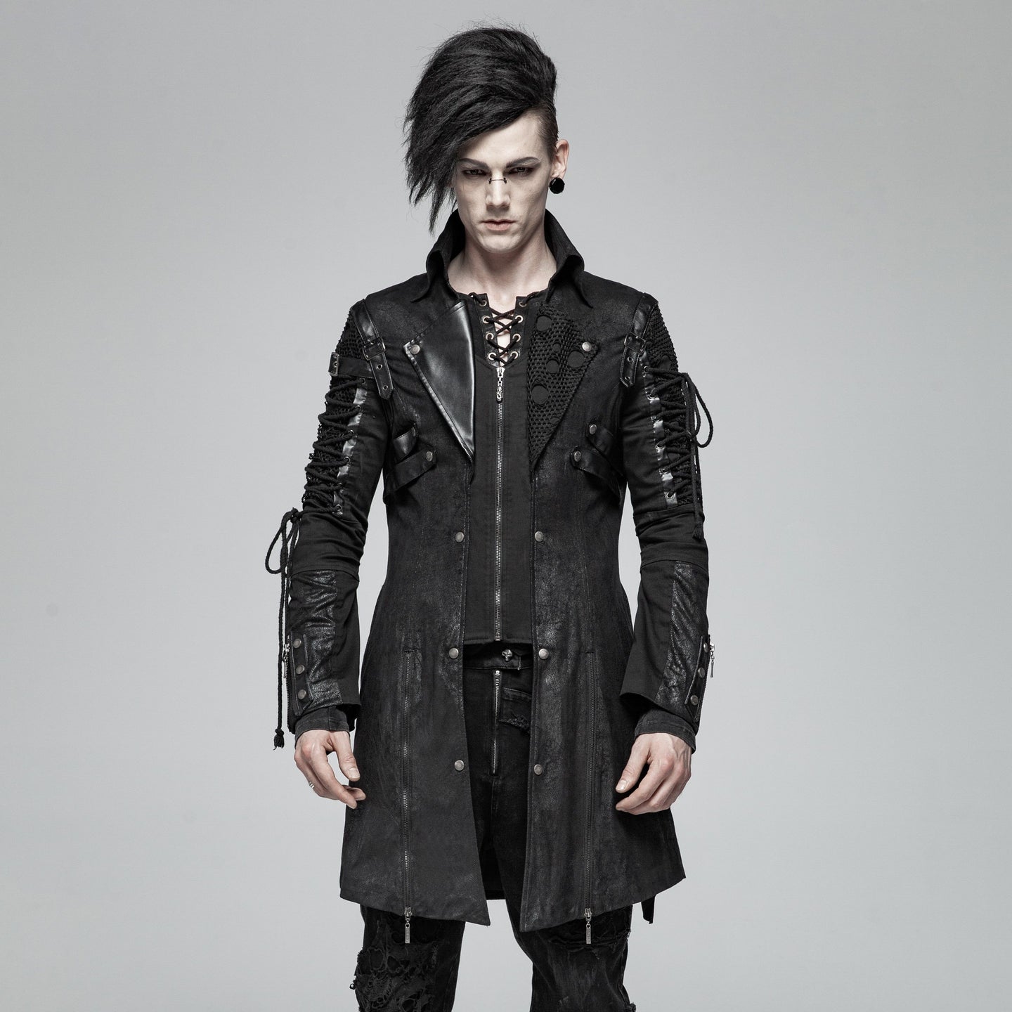 Punk Rave Calamitous Herenjas Zwart