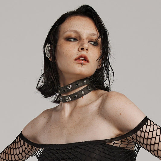 Lead Me Halsband Grijs