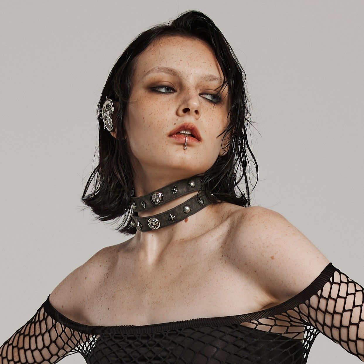 Lead Me Halsband Grijs