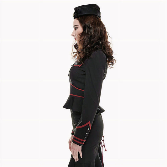 Ground Force Shirt Zwart - Rood