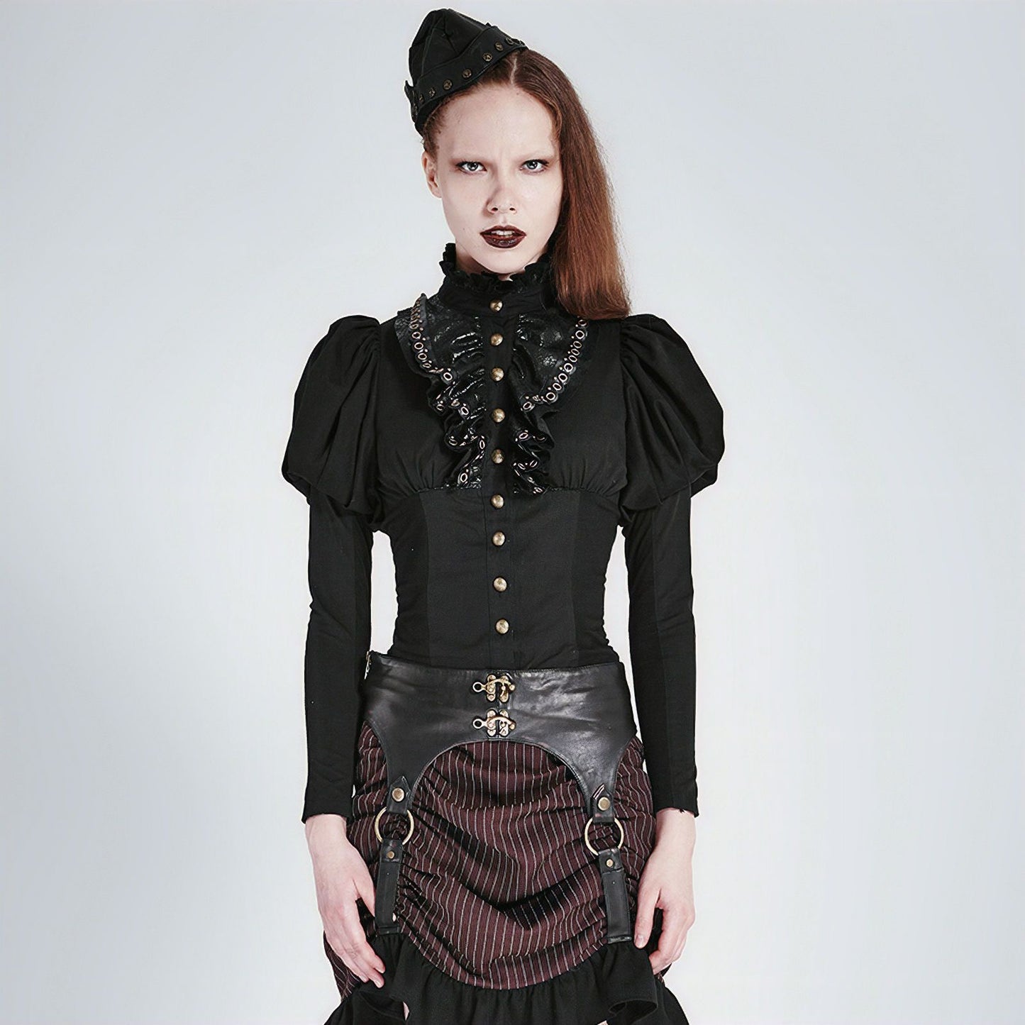 Punk Rave Celestial Shirt Zwart