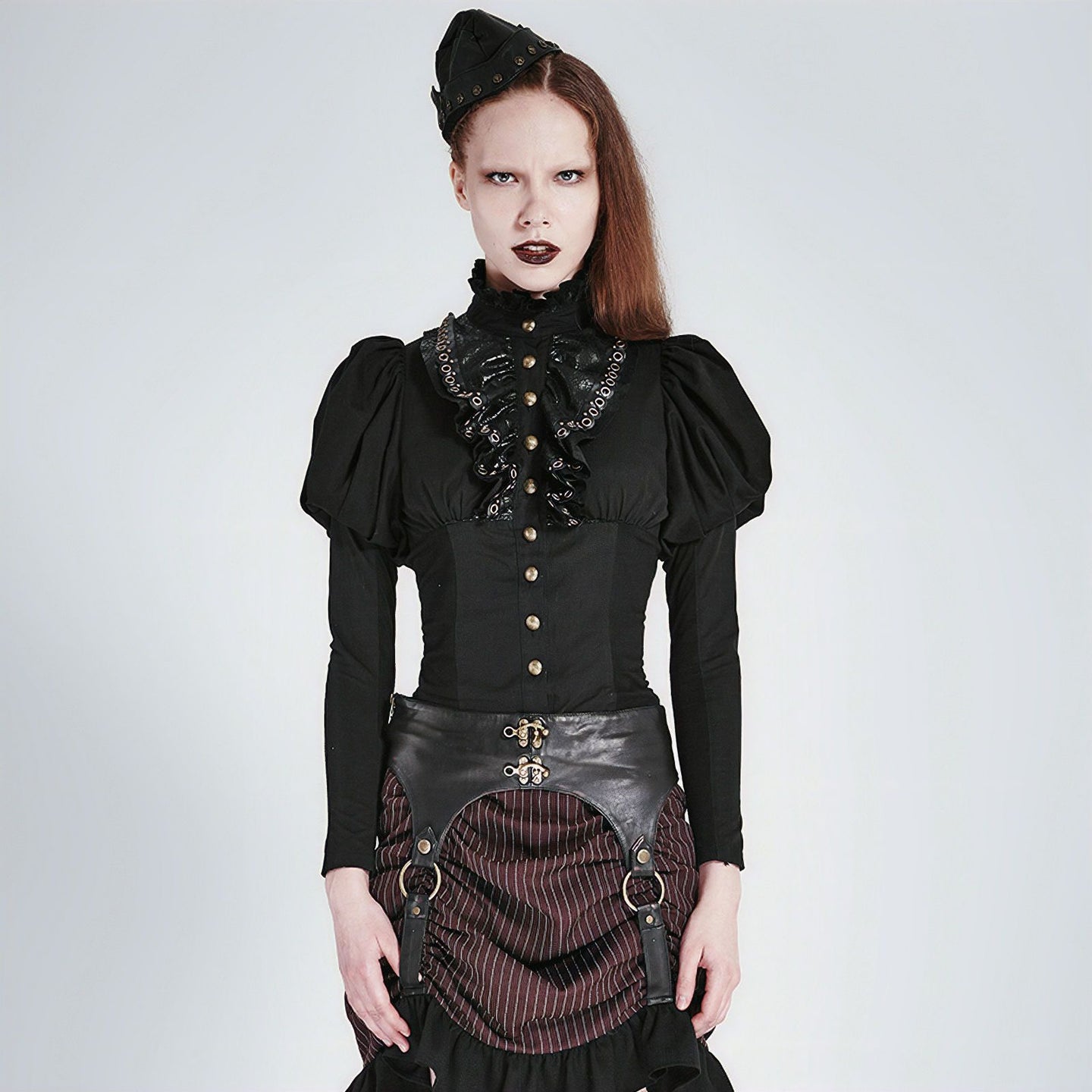 Punk Rave Celestial Shirt Zwart