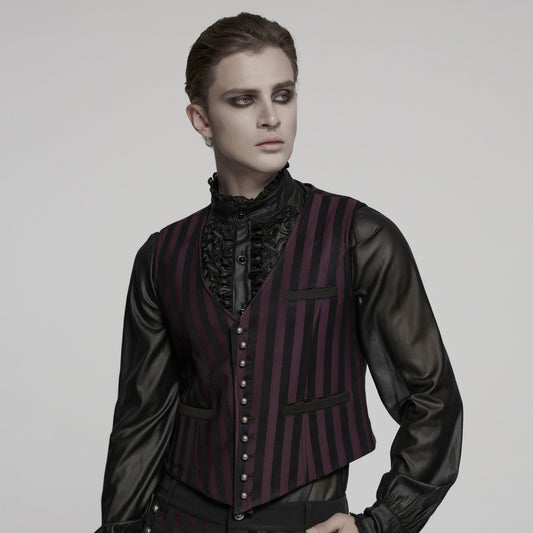 Thrill Gilet Zwart - Rood