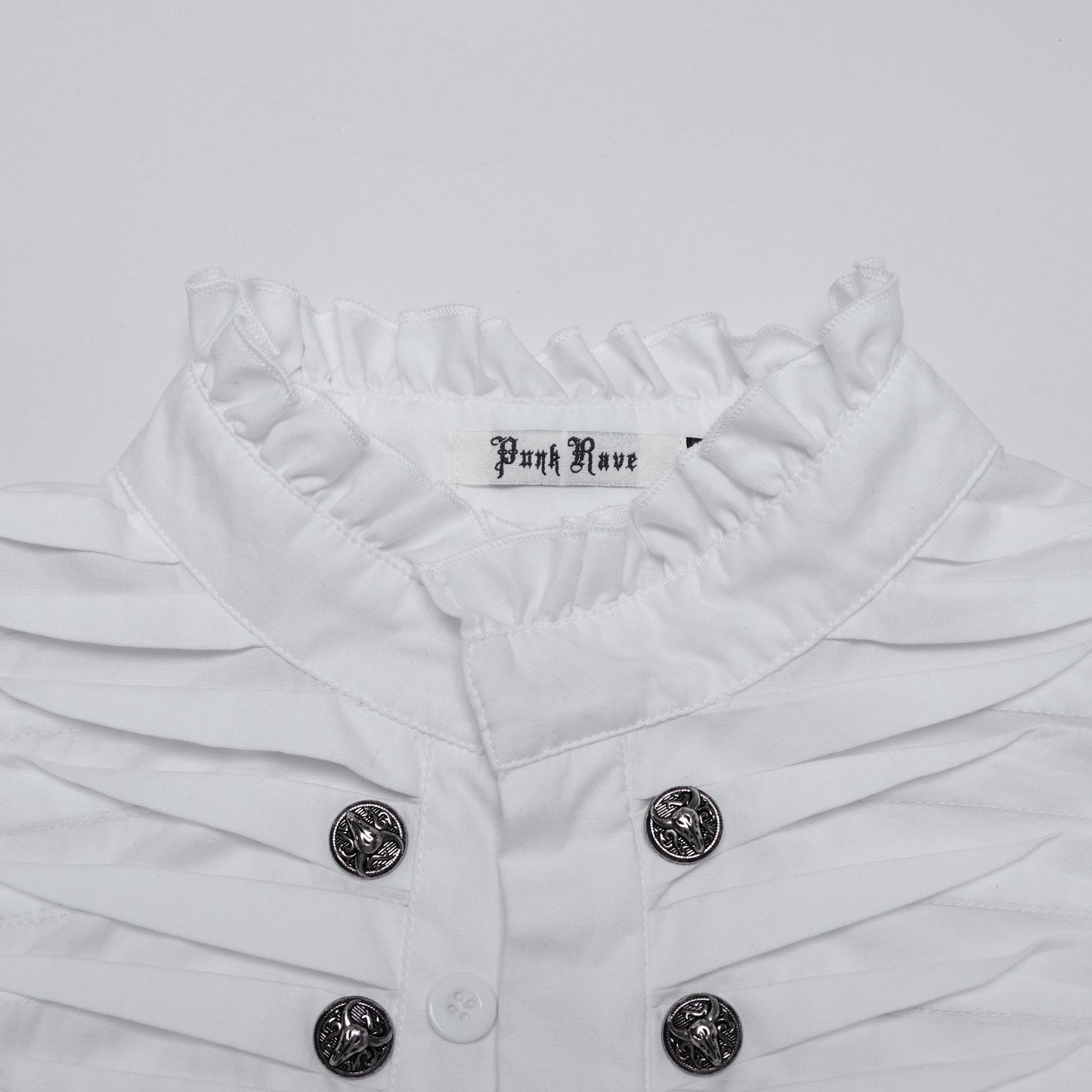 Punk Rave Take The Chance Shirt Wit