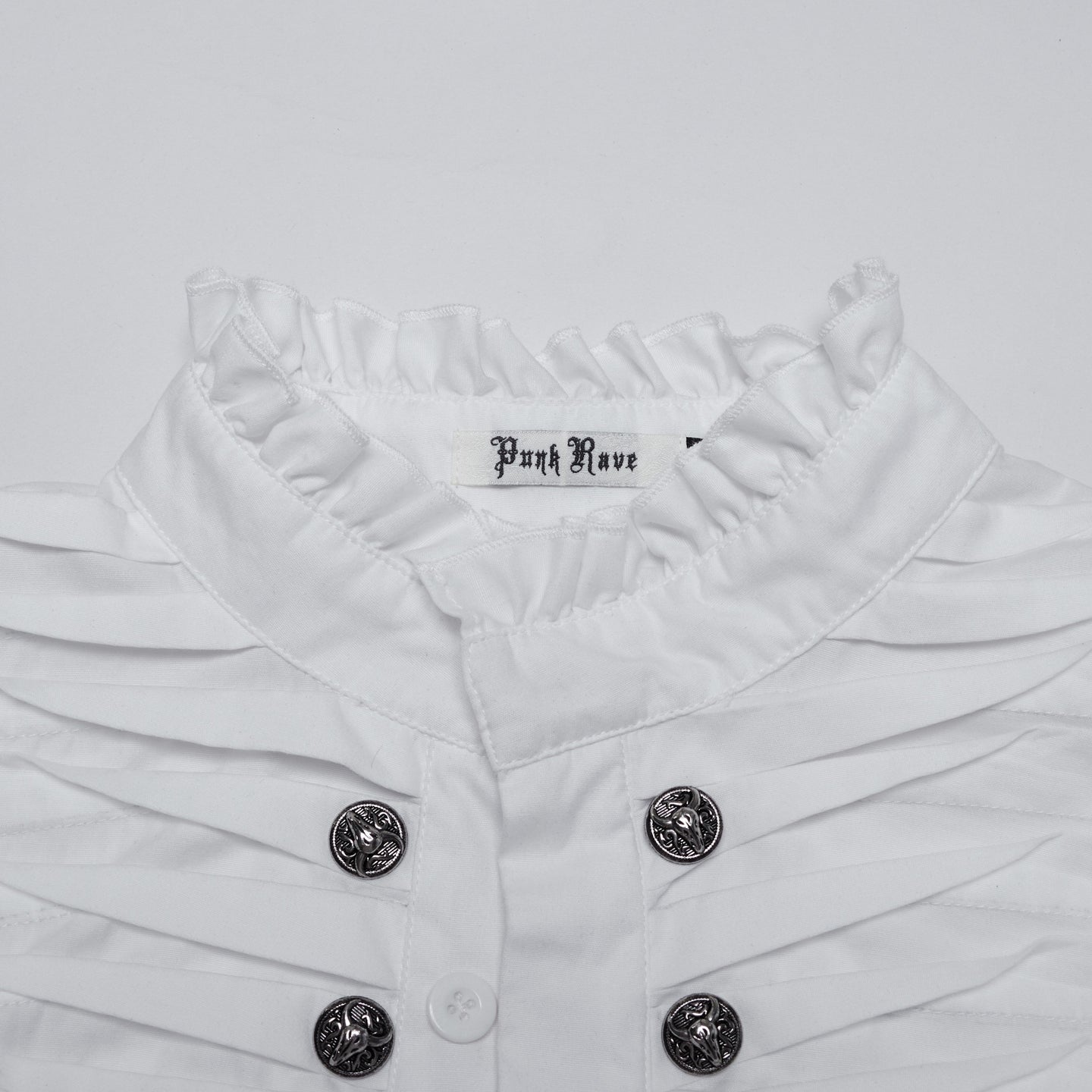 Punk Rave Take The Chance Shirt Wit