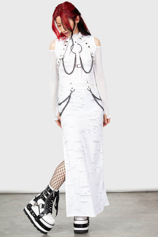 Killstar Baphomet Bones Harness