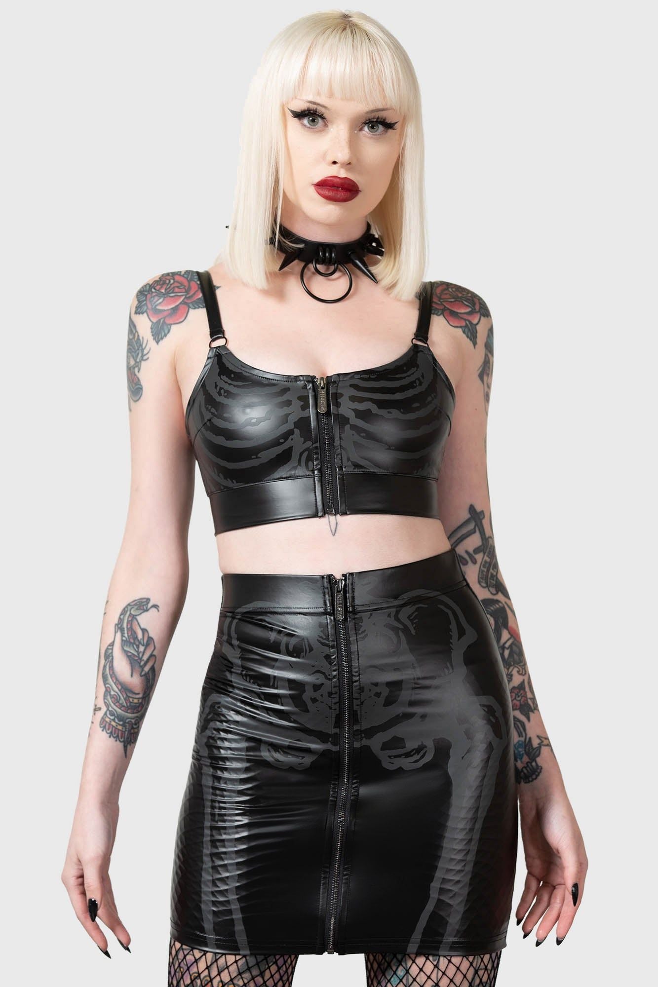 Killstar Skellington Skirt