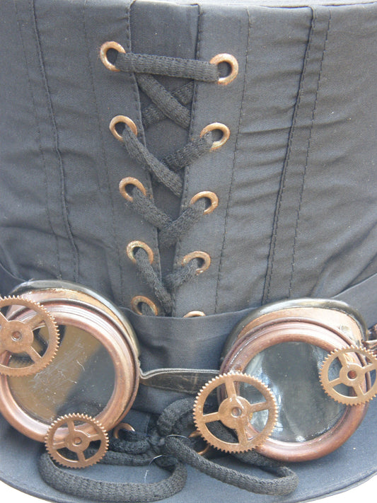 Top Hat Taft Goggles with Cogs