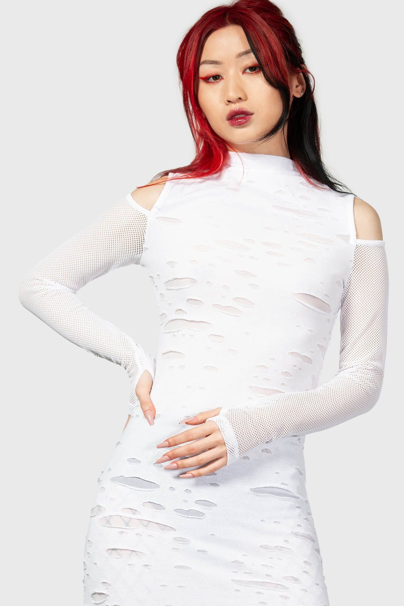 Biters Maxi Jurk Wit