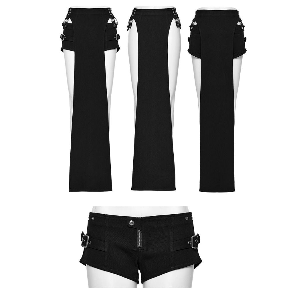 Back Danger Short met Overrok