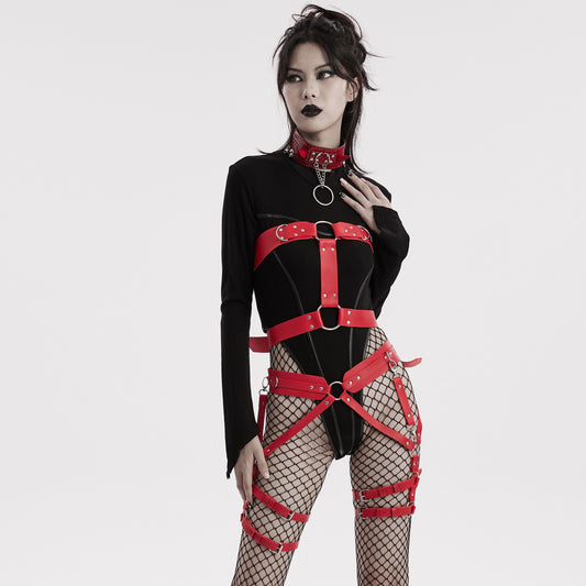 Haunt Me Waist Harness Rood