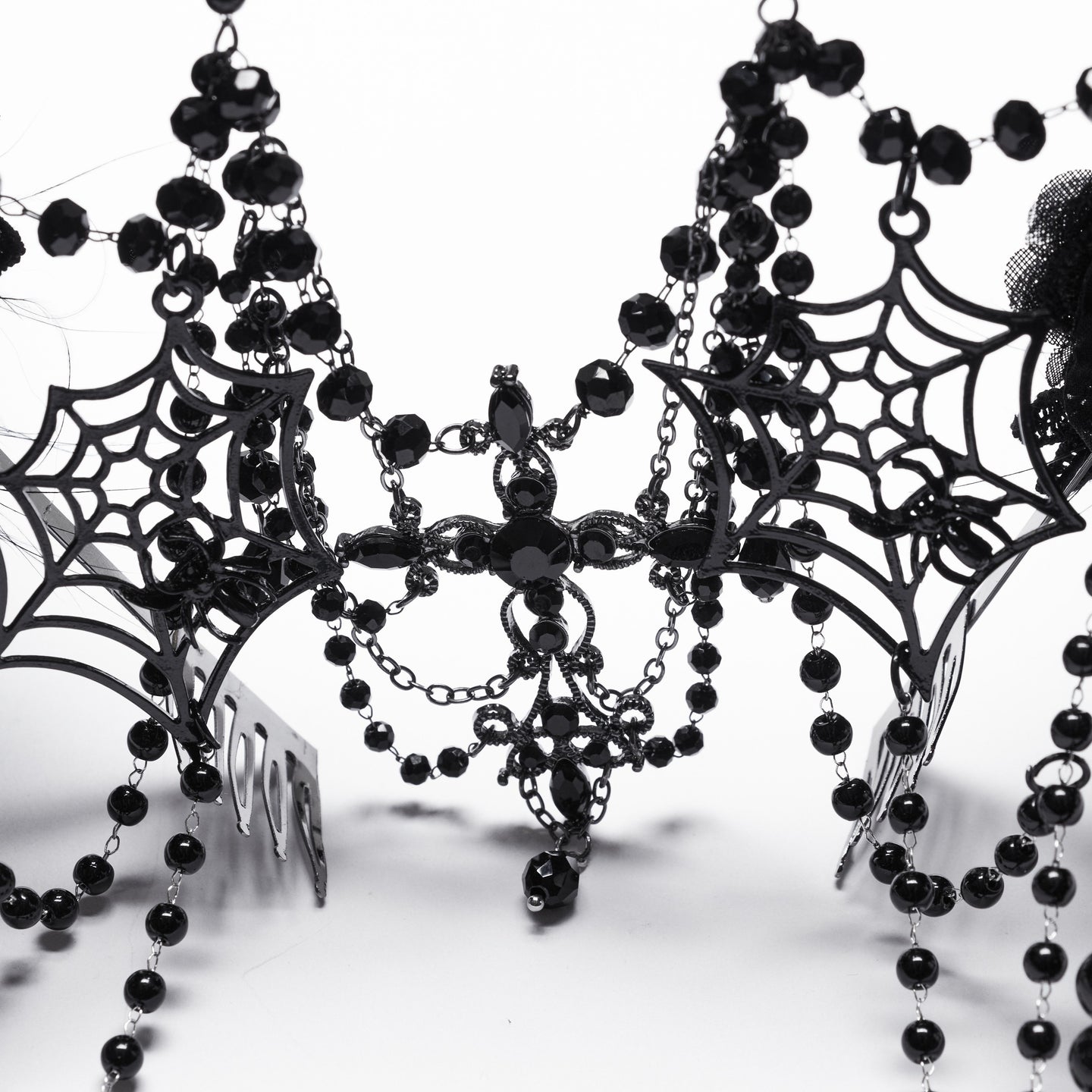 Wicked Tiara Kroon Zwart