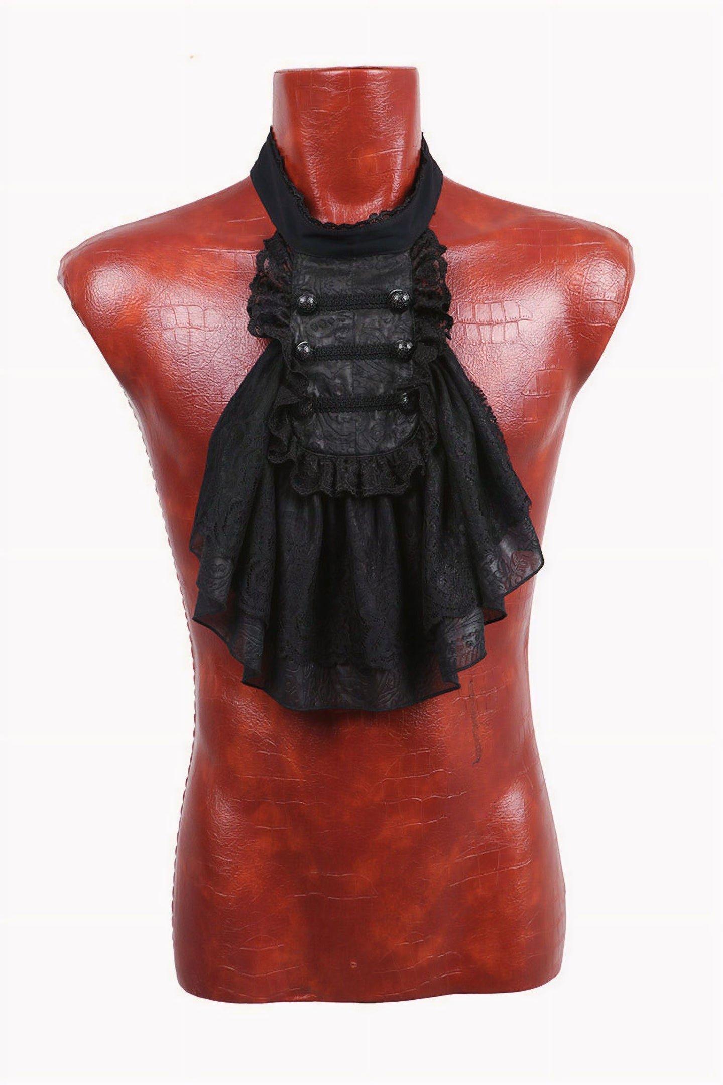 Palace Court Jabot Zwart