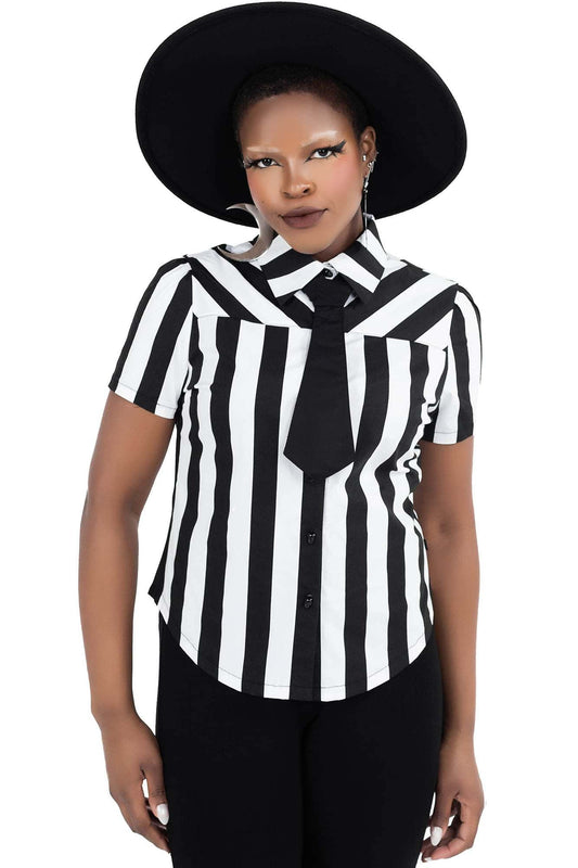 Killstar Bloodstripe Blouse