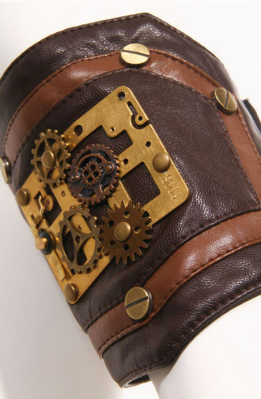 Steampunk Gear Arm Cuff
