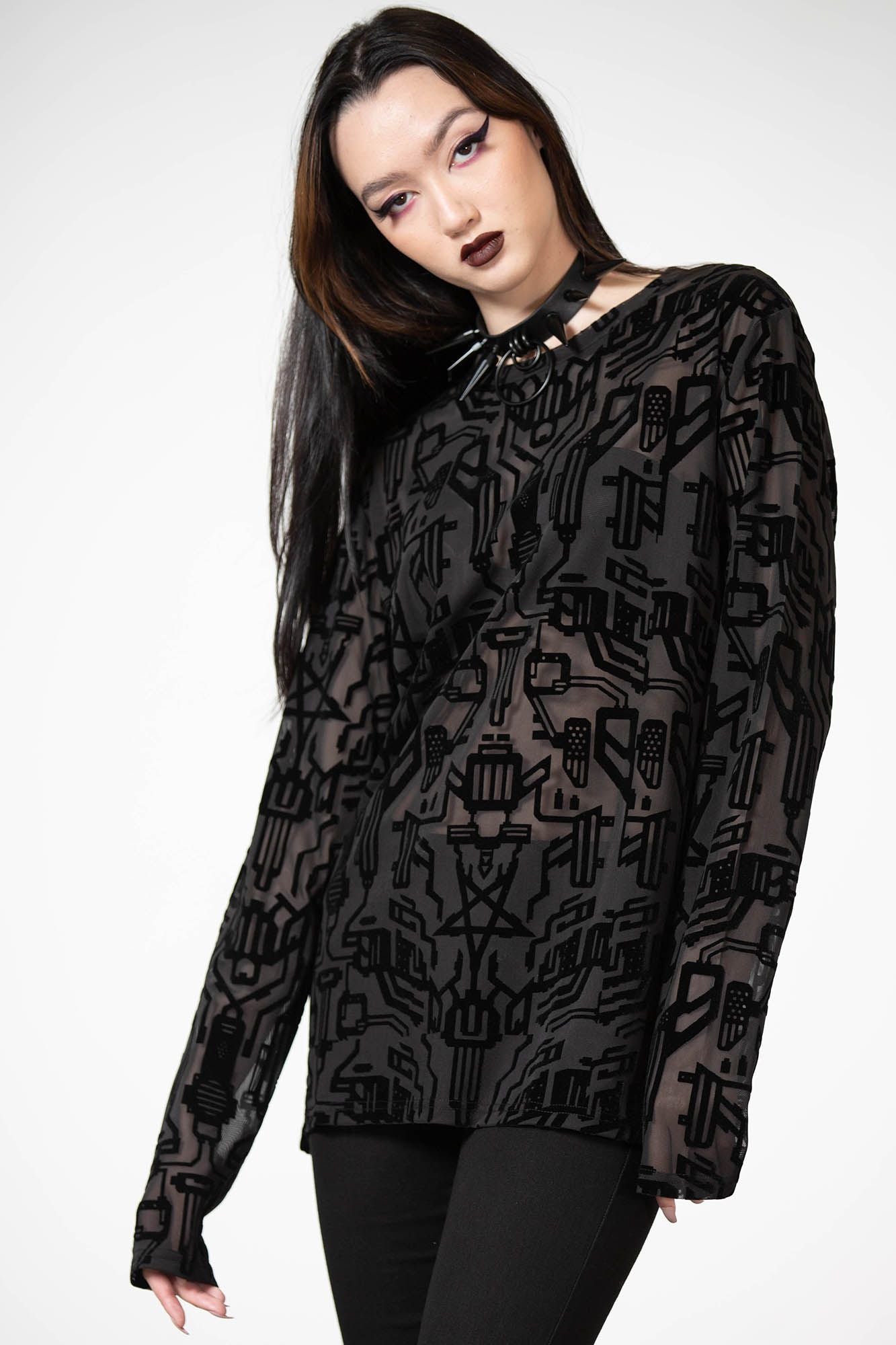 Killstar Cyborg Mesh Top