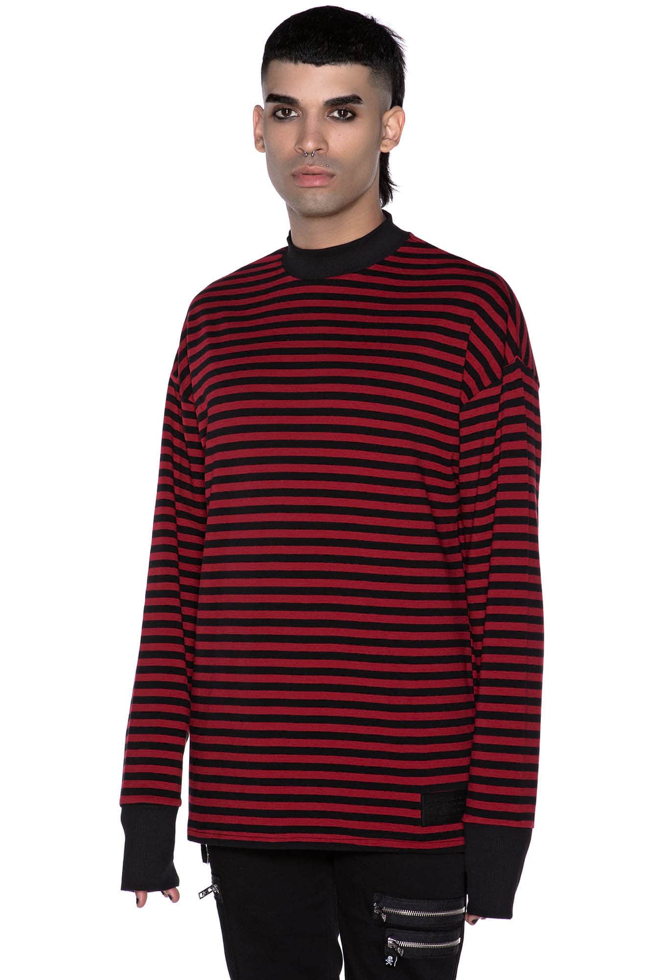 Killstar Ace Sweatshirt Blood