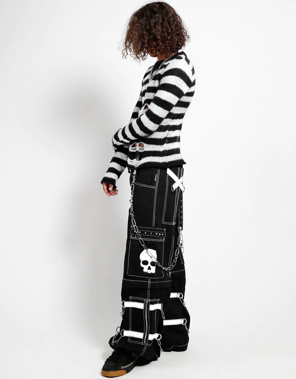 Skull Zip Off Broek