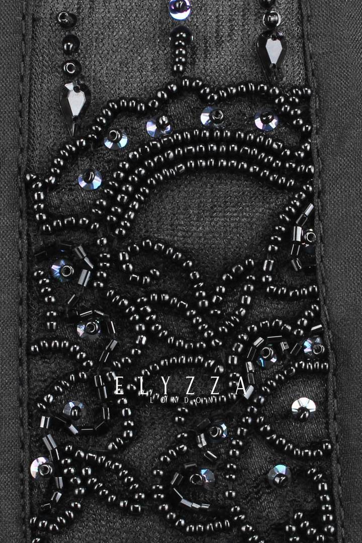 Couture Corset Black Mesh