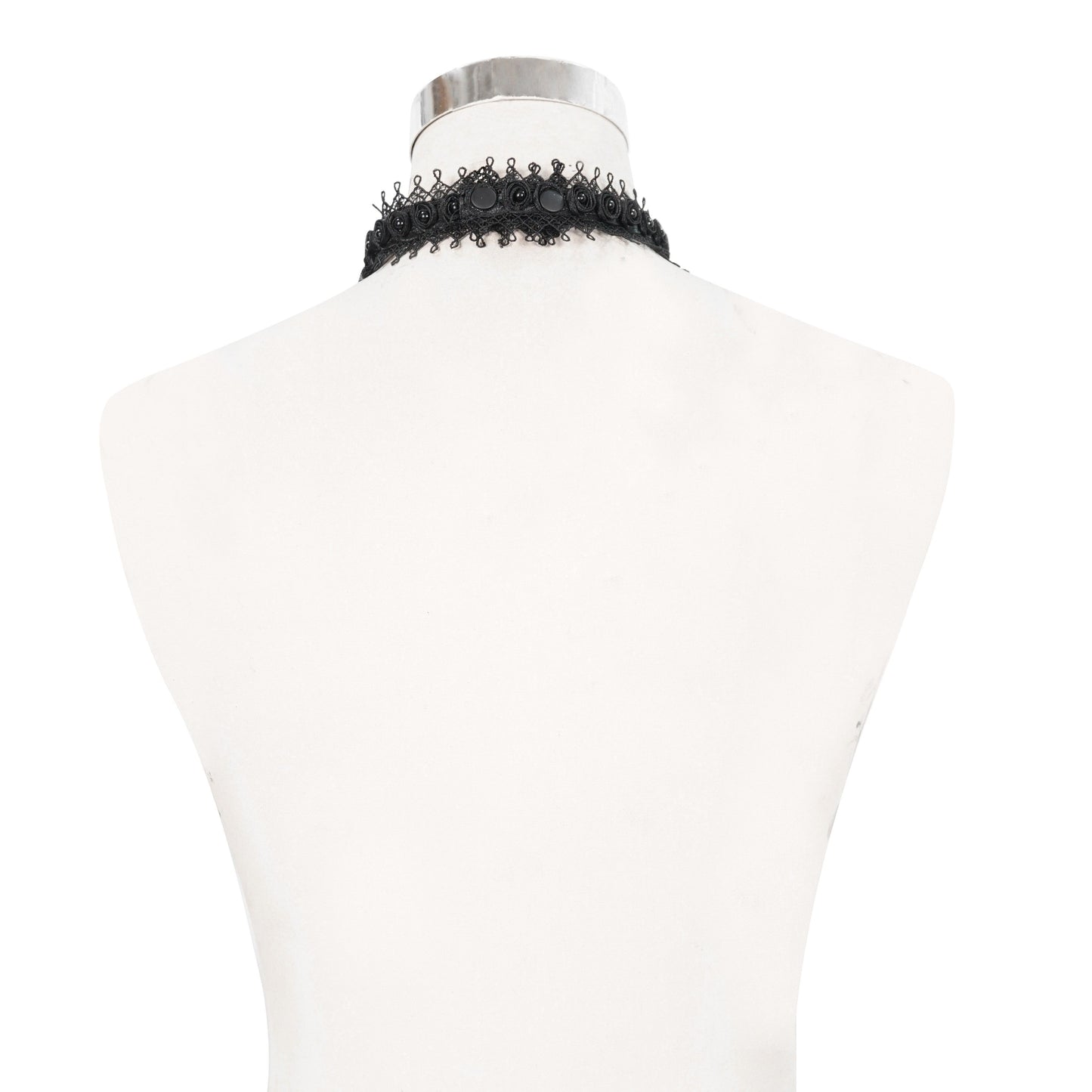 Devil Fashion Devoted Jabot Zwart