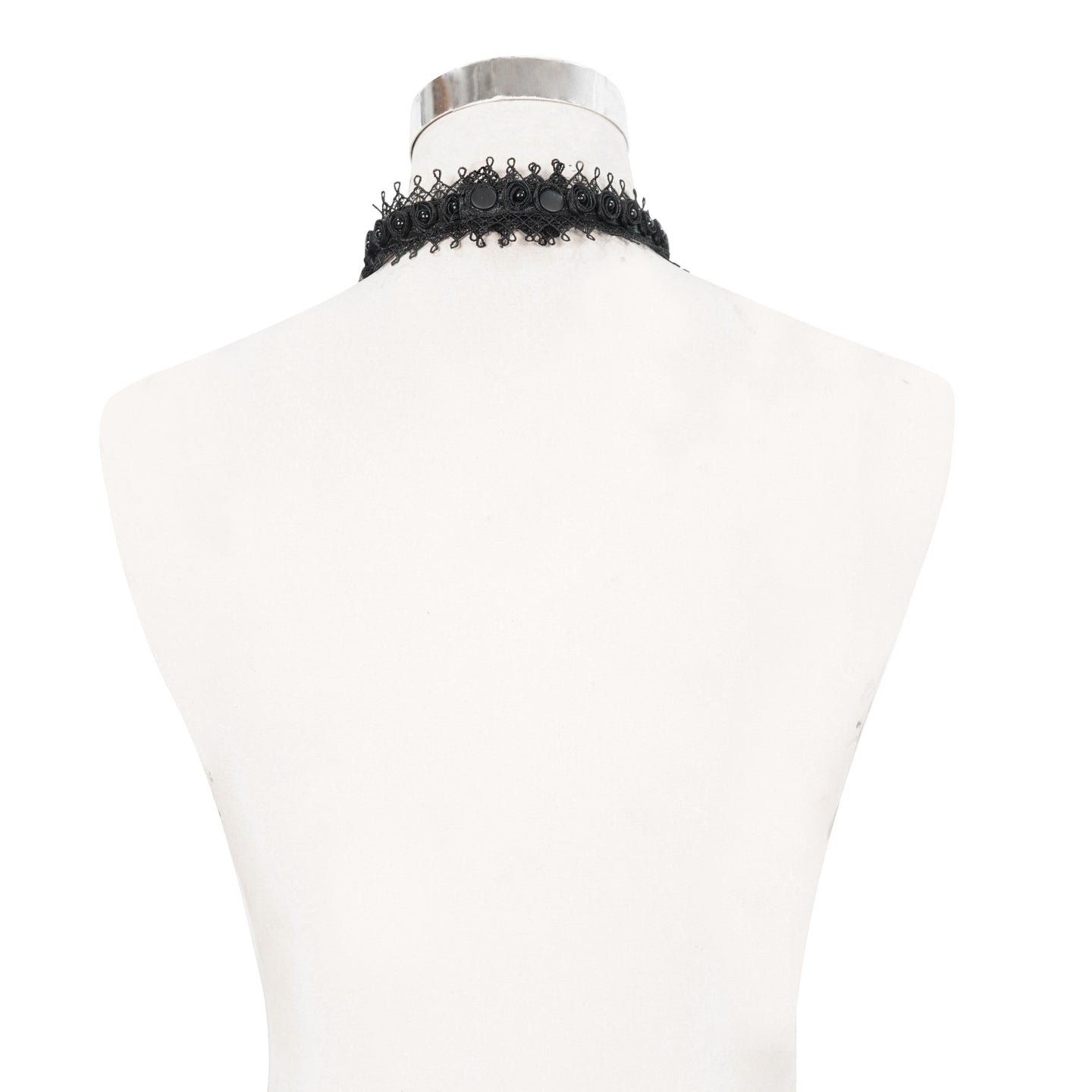 Devil Fashion Devoted Jabot Zwart