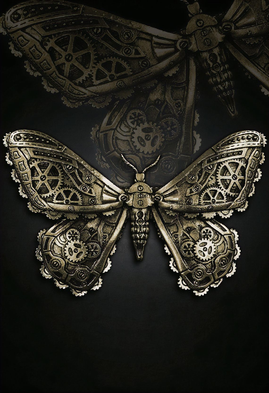Mechanical Moth Haarspeld