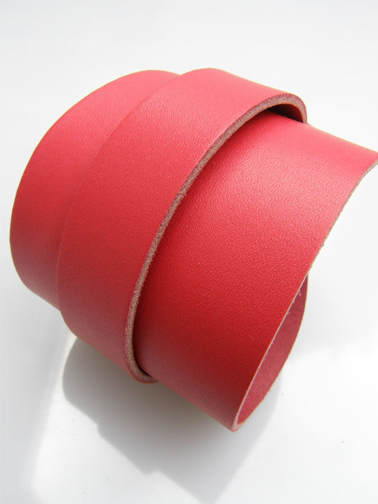 Polsband Biker Wrap Rood 60mm