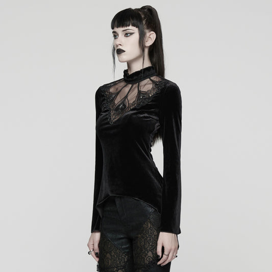 Losing Sense Top Zwart