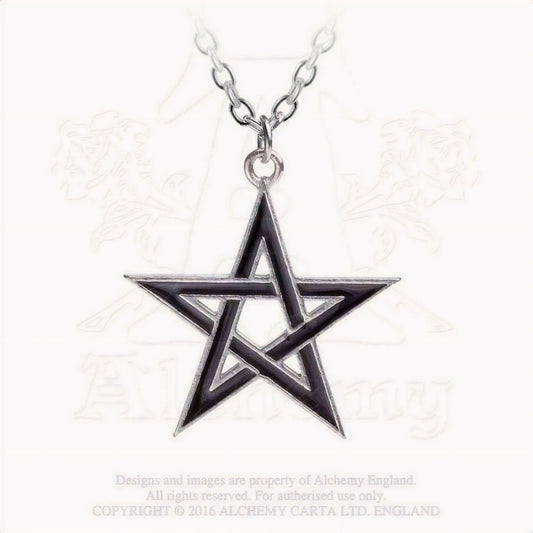 Black Star Hanger/Halsketting
