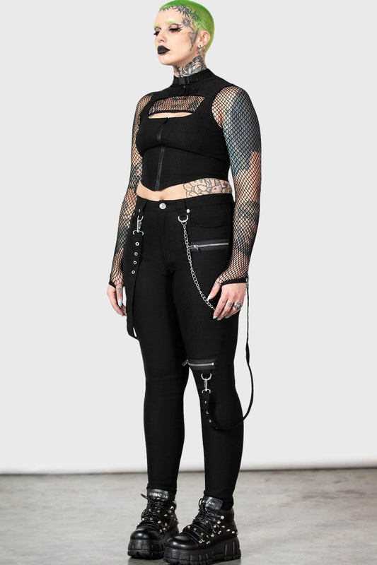 Killstar The Rave Skinny Broek