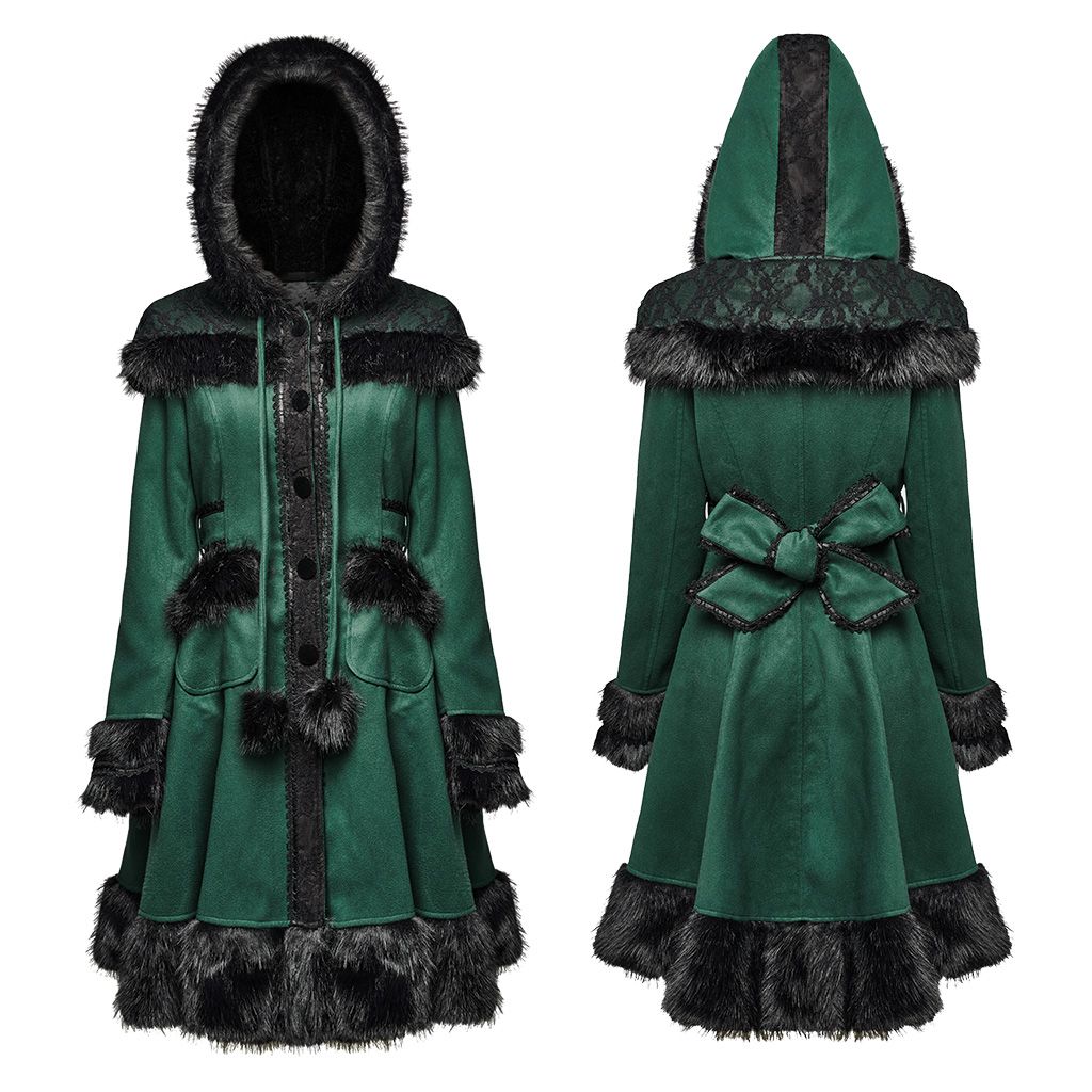 Pyon Pyon Dolly Jas Groen - Zwart