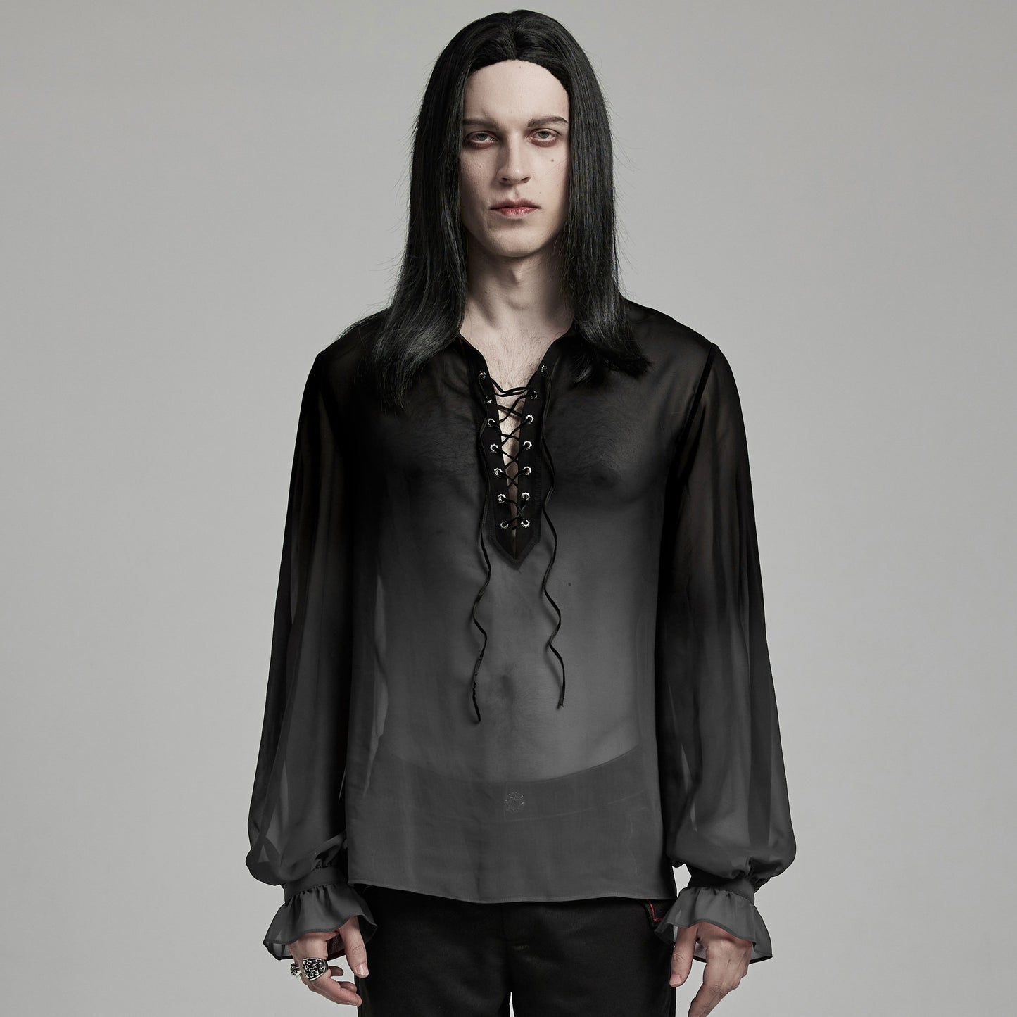 Accused Shirt Zwart - Grijs