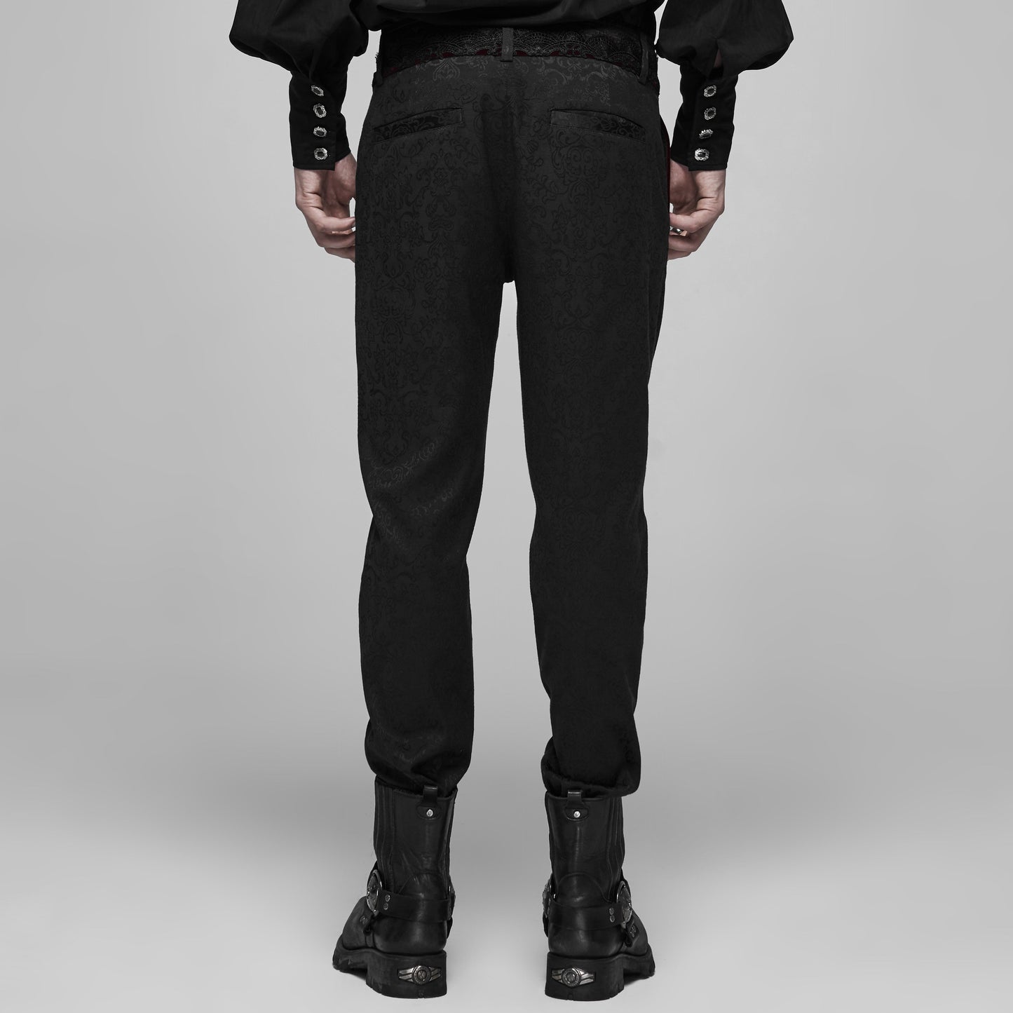 Ready For You Broek Zwart/Rood
