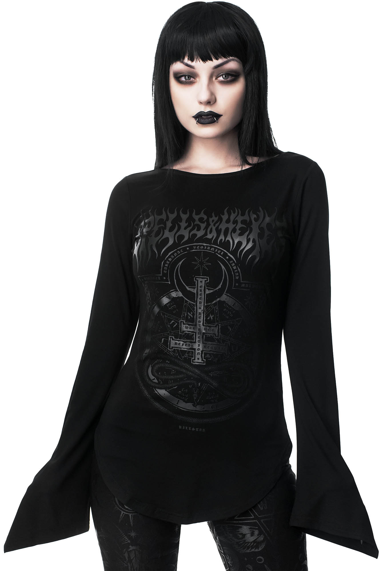 Killstar Leya Long Sleeve Top